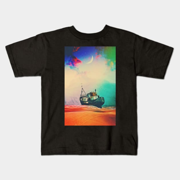 Sea Of Sand Kids T-Shirt by SeamlessOo